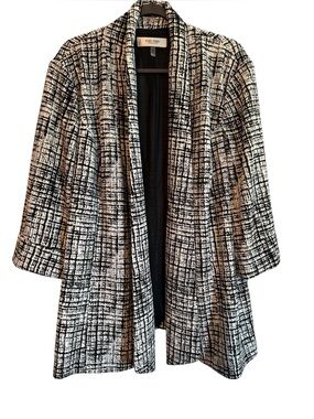 Jones Studio Black Textured Jacket